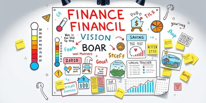 Use metas visuais para manter o foco nas suas finanças